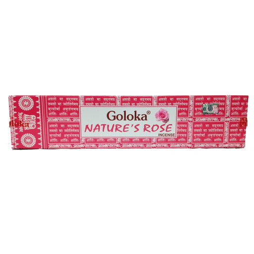 Goloka Incense Sticks - Nature’s Rose 15gm