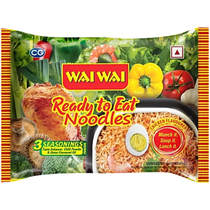 Wai Wai Instant Noodles - Chicken 75gm