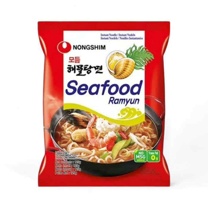 Nongshim Instant Noodles - Seafood Ramyun 125gm