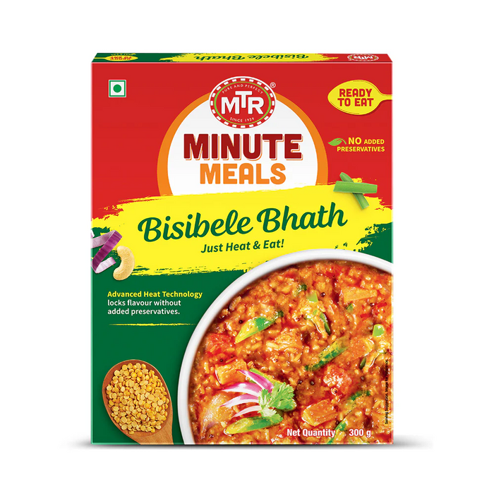 Mtr Ready to Eat Bisibele Bhath 300gm