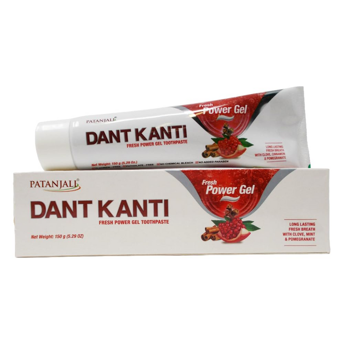 Patanjali Dant Kanti Toothpaste - Fresh Power Gel 150gm
