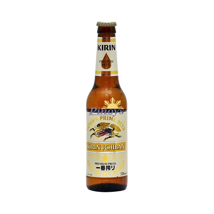 Kirin Ichiban Bierflasche (5% Alk) 330ml