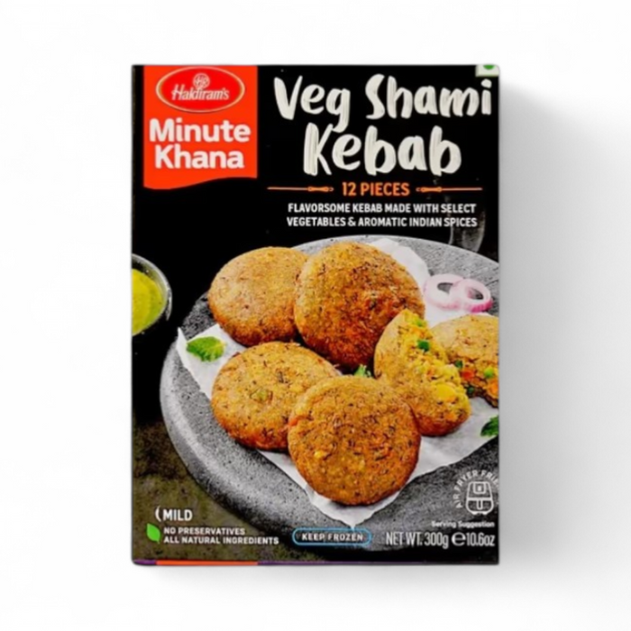 Gefrorener Haldiram's Veg Shami Kebab 300 g – Nur Lieferung nach Berlin