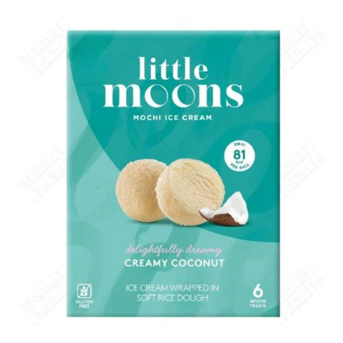 Frozen Little Moons Ice Cream - Creamy Coconut 192gm