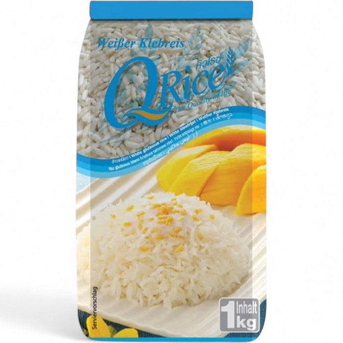 Q-Rice Weißer Klebreis 1 kg 