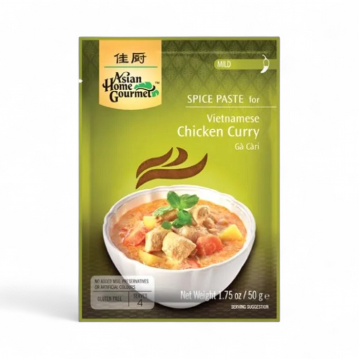 AHG Spice Paste – Vietnamese Chicken Curry (Mild) 50gm (BBE: 07.10.2026)