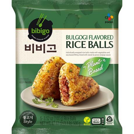 Frozen Bibigo Rice Balls - Bulgogi Flavoured 500gm