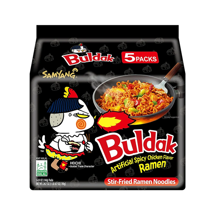 Samyang Buldak Hot Chicken Ramen - Original (5packs) 700gm