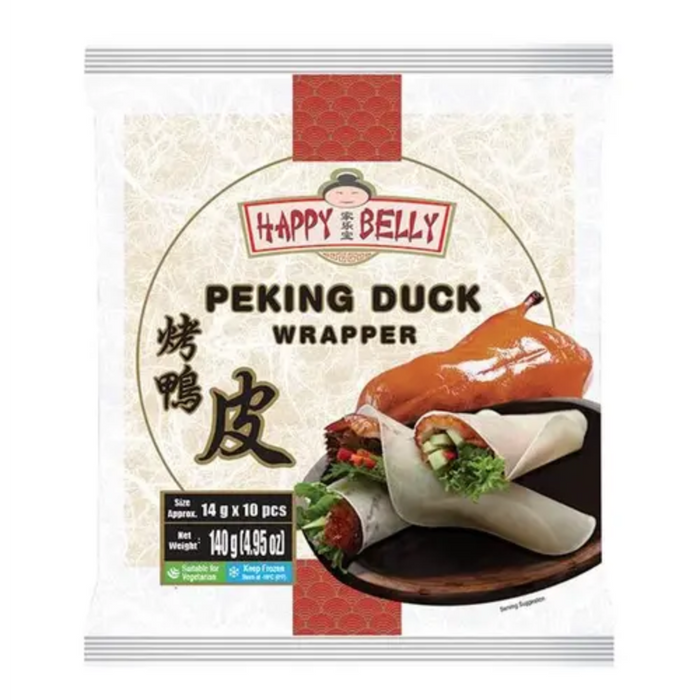 Frozen Happy Belly Peking Duck Wrapper (15cm) 140gm - Only Berlin Delivery
