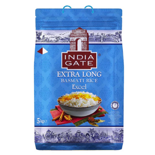 India Gate Basmati Rice - Excel (extra Long) 5kg
