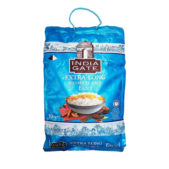 India Gate Basmati Rice - Excel (extra Long) 10kg
