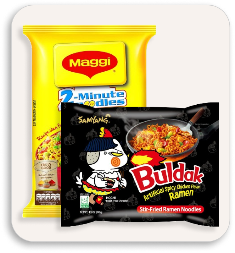 Instantnudeln/Suppen