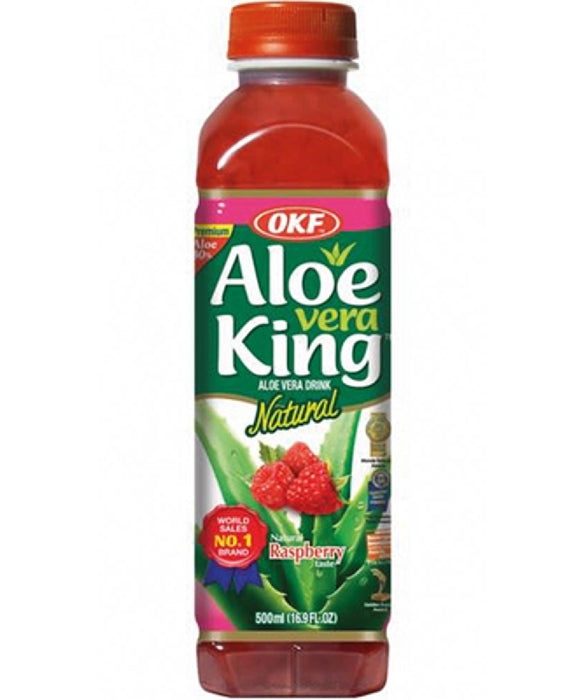 Okf Aloe Vera Raspberry 500ml