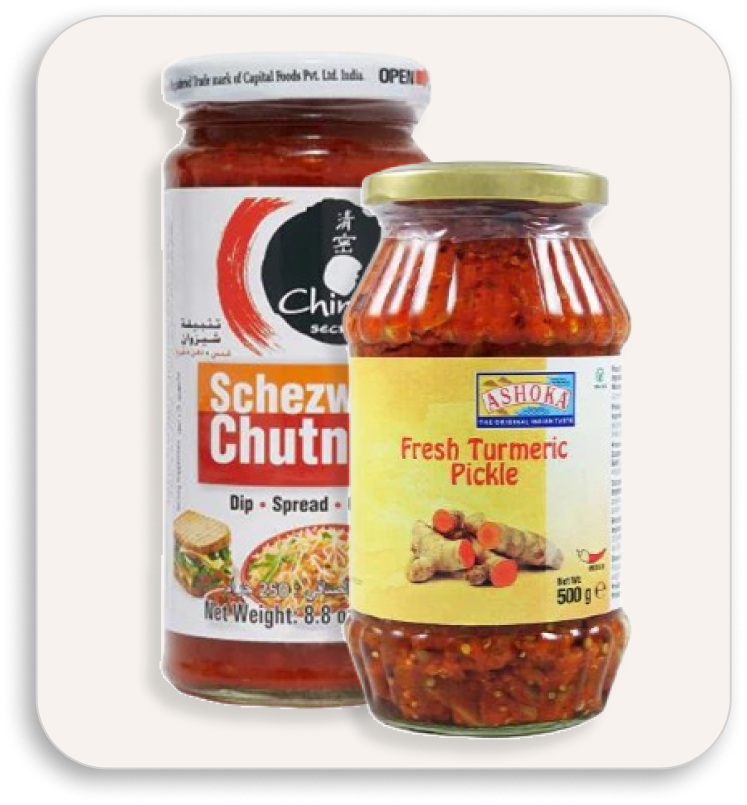 Essiggurken &amp; Pasten