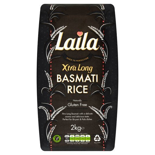 Laila Xtra Long Basmati Rice 1kg