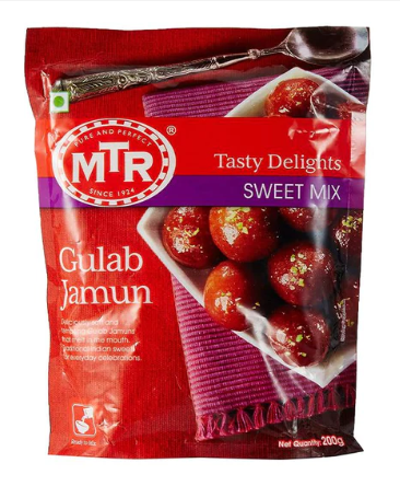 Mtr Instant Gulab Jamun Mix 200gm