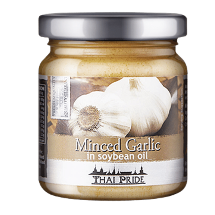 Thai Pride - Minced Garlic in Soybean Oil 195gm