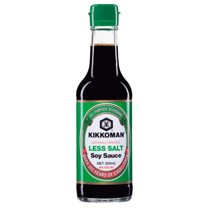 Kikkoman Soy Sauce - Less Salt 250ml