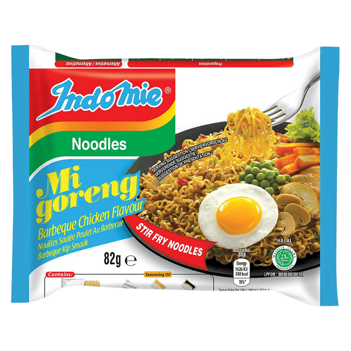 Indomie Mi Goreng Noodles - Bbq Chicken 80gm