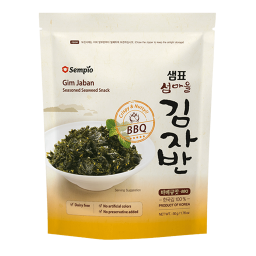 Sempio Crispy Seaweed Snack - Bbq 50gm
