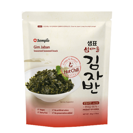 Sempio Crispy Seaweed Snack - Hot Chilli 50gm