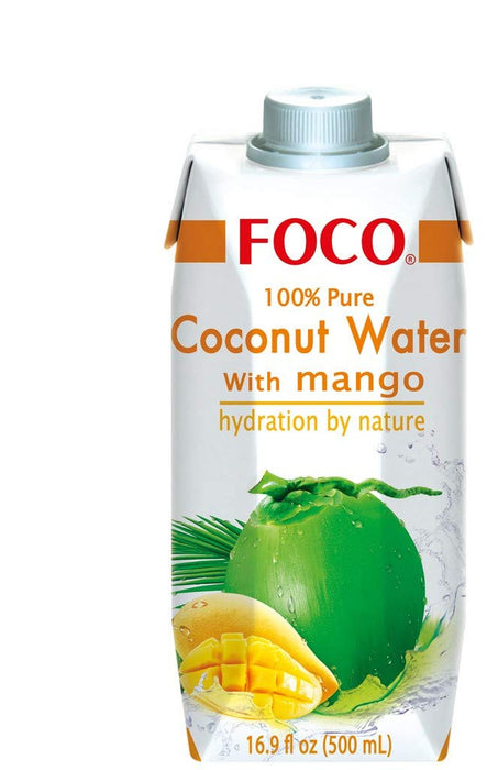 Foco Cocount Water with Mango 500ml