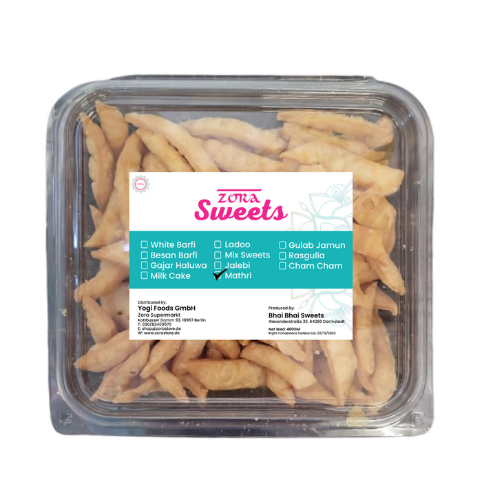 Zora Sweets - Mathri 400gm