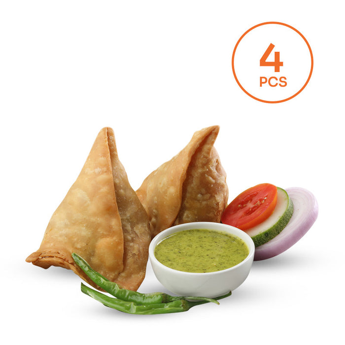 Fresh Handmade Homely Lamb Keema Samosas - 4 Pieces (only Berlin Delivery)