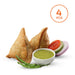 Fresh Handmade Homely Lamb Keema Samosas - 4 Pieces (only Berlin Delivery)