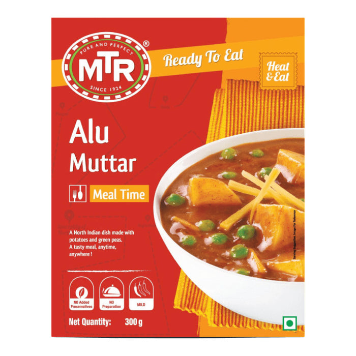 Mtr Ready to Eat Alu Muttar 300gm