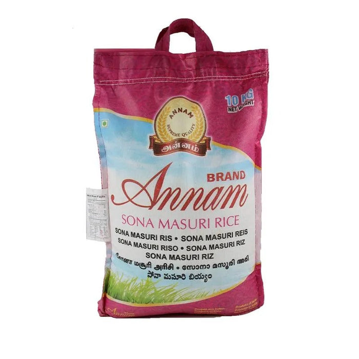 Annam Sona Masoori Rice 10kg - Bbe: 11.2029